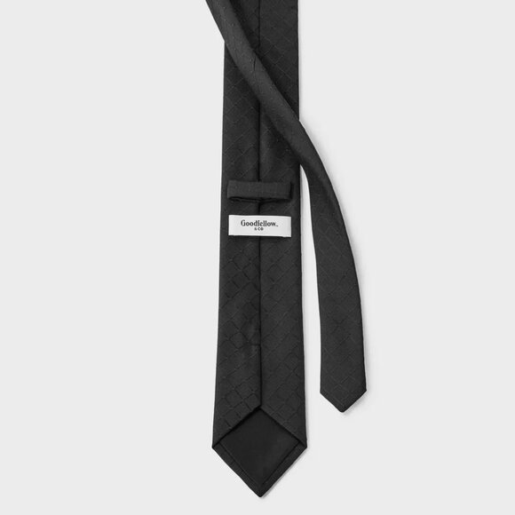 NWT Men's Neck Tie - Goodfellow & Co™ Black - Picture 2 of 3